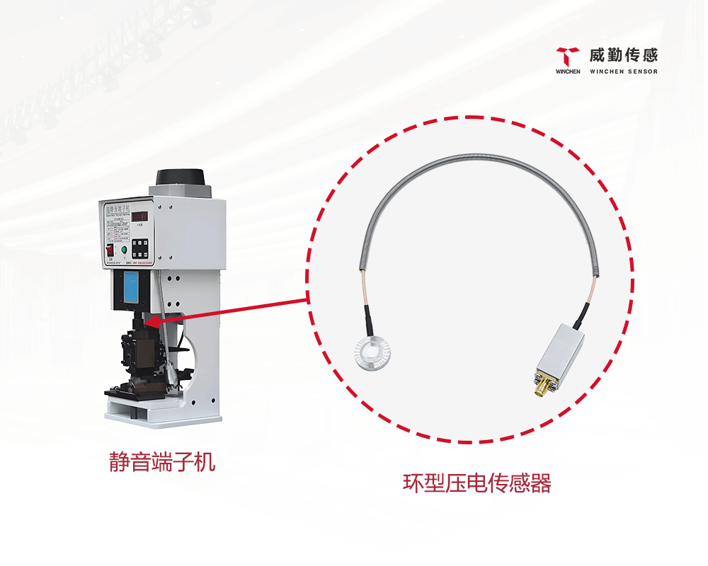 环形压电传感器在端子机应用