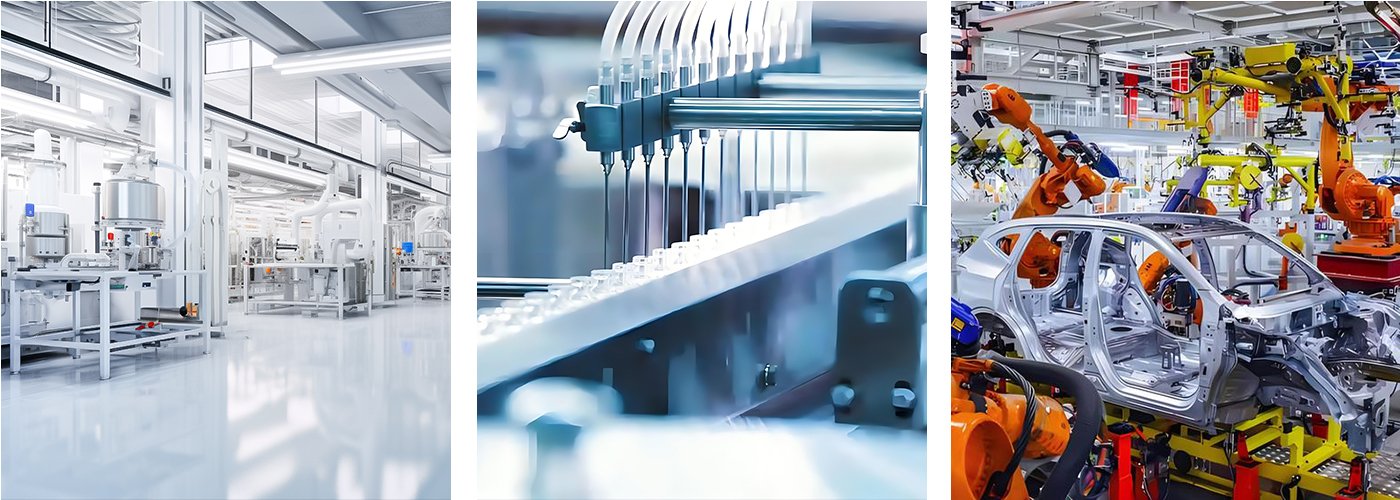 温湿度传感器在化工/药品/汽车生产流程