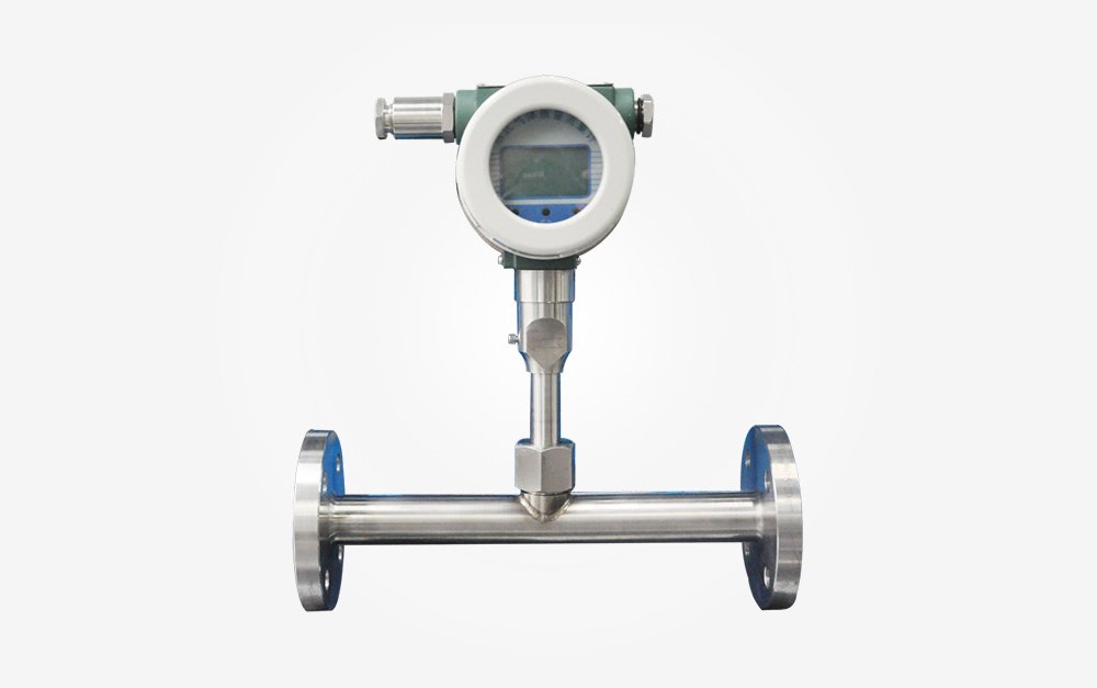 Hot gas flow meter [pipe section type]